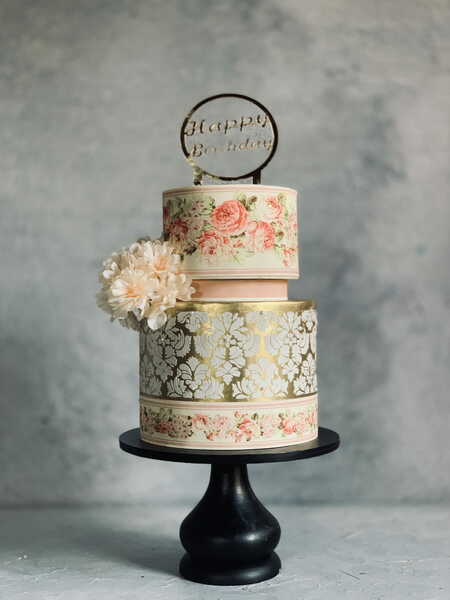 Stencil USM160 Big Damask