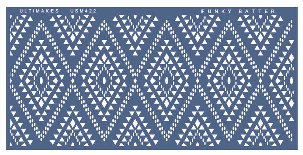 Stencil USM422 - Ikat