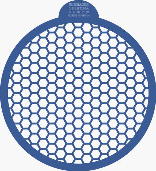 Stencil USM431 HoneyComb Round