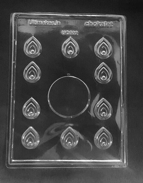 Ultimakes Rangoli Chocolate Mould - UC002