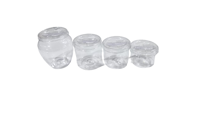 Ultimakes Round PET Jar/ Can 190ml (12 pcs)