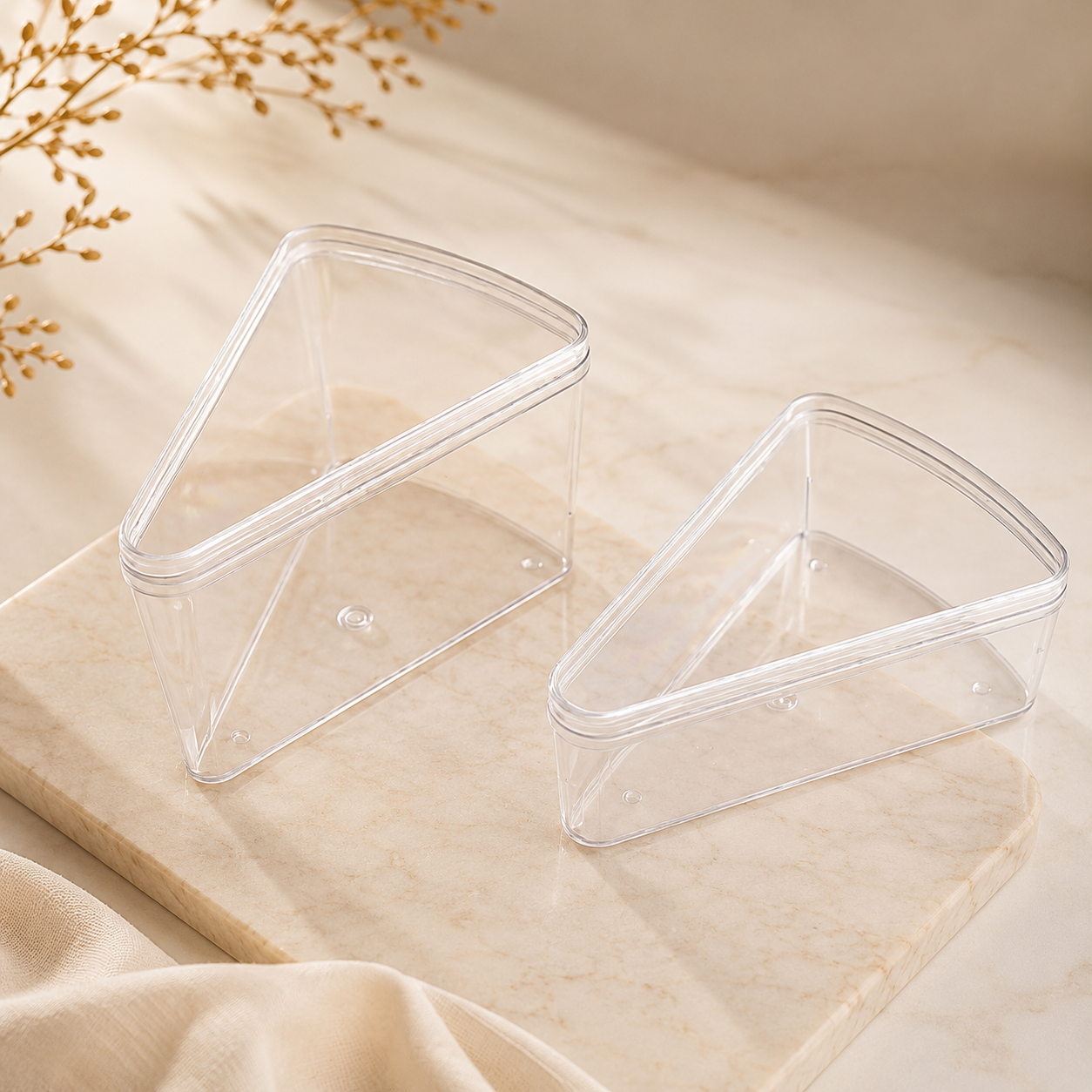 Ultimakes Triangle Box BIG (240ml) 20 pcs