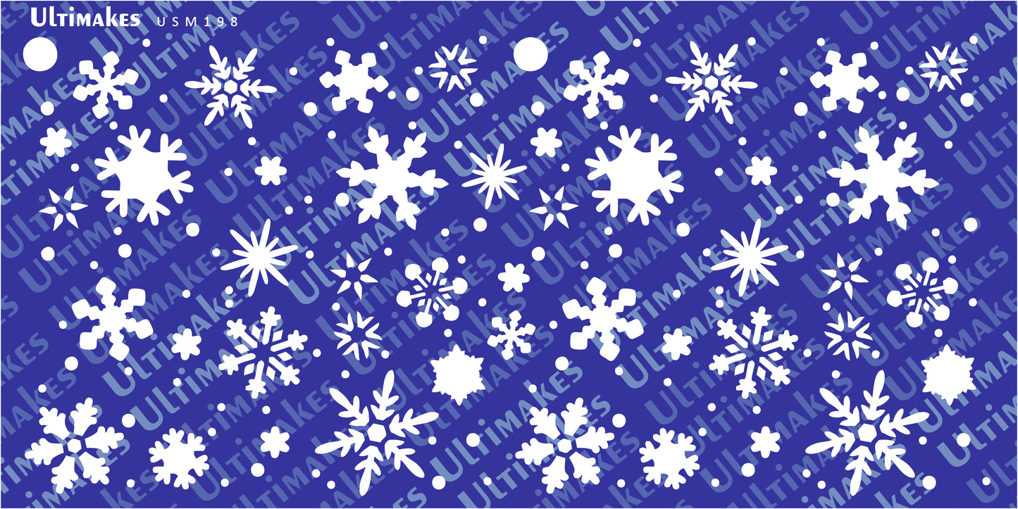Stencil USM198 SnowFlake