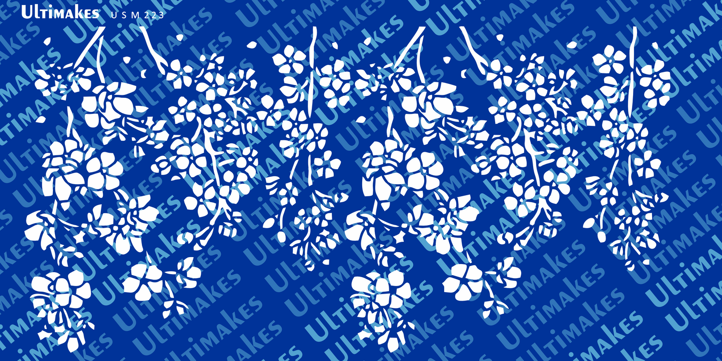 Stencil USM223 Cherry Blossom