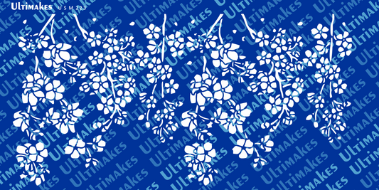 Stencil USM223 Cherry Blossom