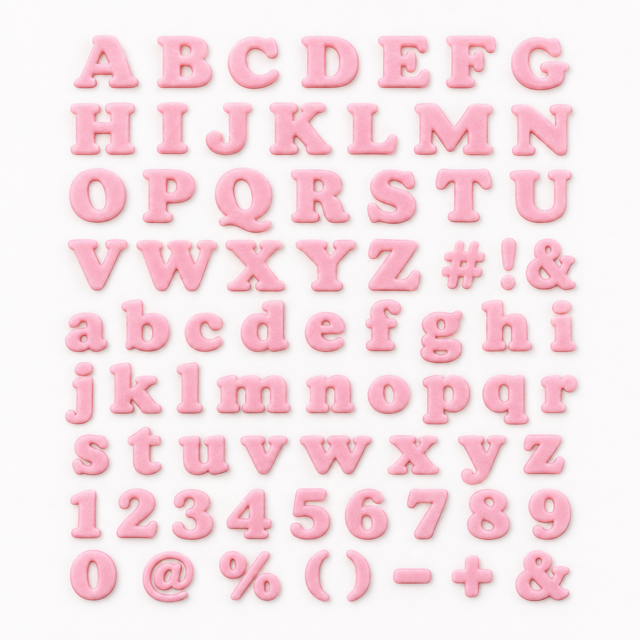 Ultimakes 2-in-1 Silicon Design Mat Alphabet - Ample