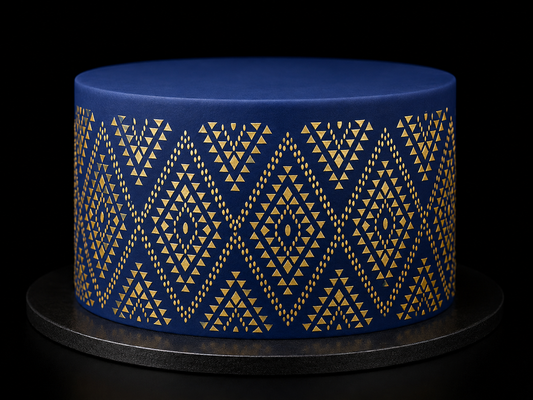 Stencil USM422 - Ikat