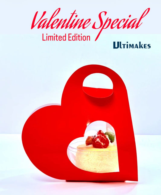 Ultimakes Globe Heart Bag (pack of 10)