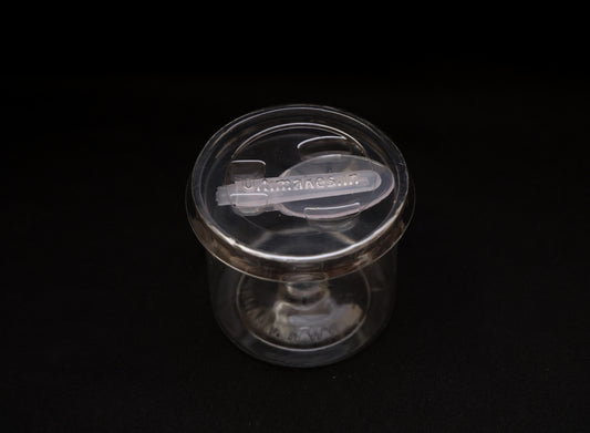 Ultimakes Round PET Jar/ Can 125ml (Pack of 24)