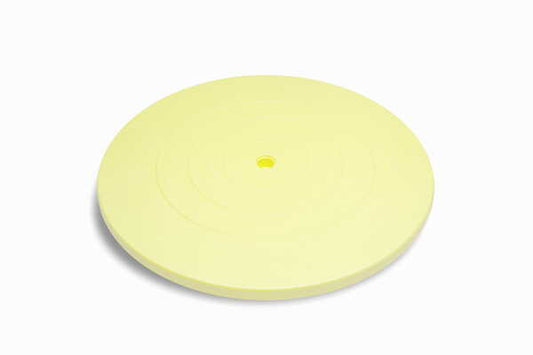 12" Plastic Drum Board - PASTEL YELLOW (Pack of 2 pcs)