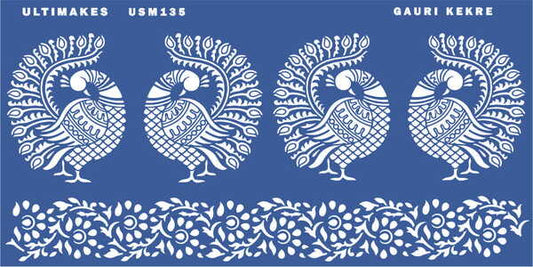 Stencil USM135 Peacock