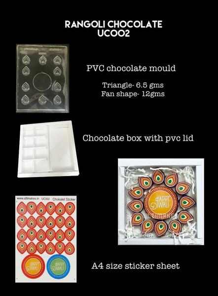 Ultimakes Rangoli Chocolate - UC002 COMBO