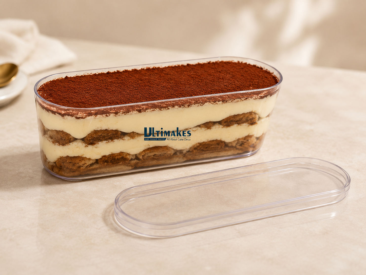 Ultimakes Long Oval Box 190 ml (12 pcs)